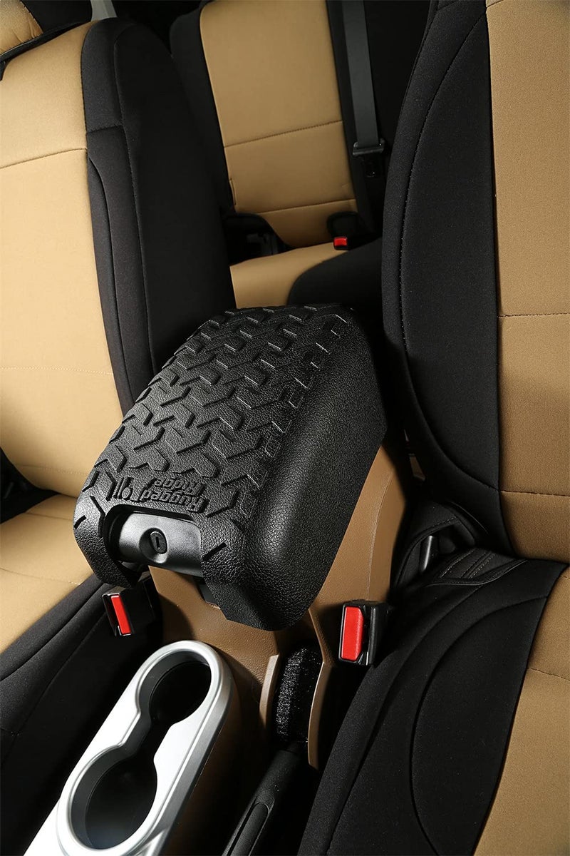 Rugged Ridge | Center Console Cover, Black | 13107.42 | Fits 2011-2018 Jeep Wrangler JK - Image 3